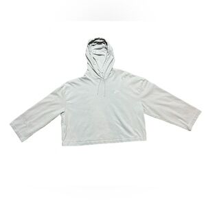 Nike / Cropped Wide Sleeve Hooded Pull Over